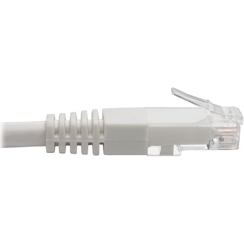 Tripp Lite by Eaton Cat6 Gigabit Molded Patch Cable (RJ45 M/M), White, 2 ft - 2