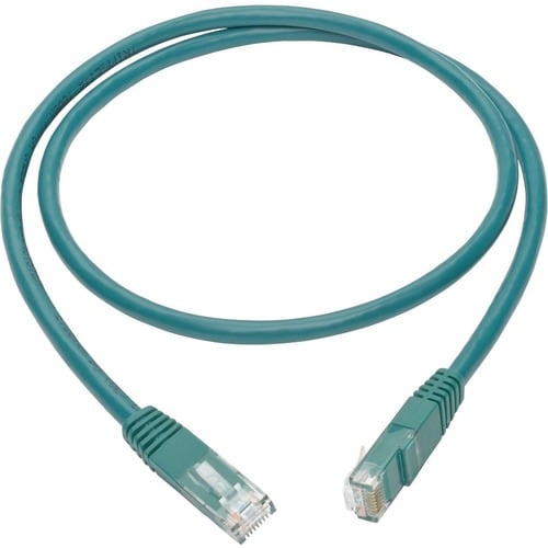 Tripp Lite by Eaton Cat6 Gigabit Molded Patch Cable (RJ45 M/M), Green,