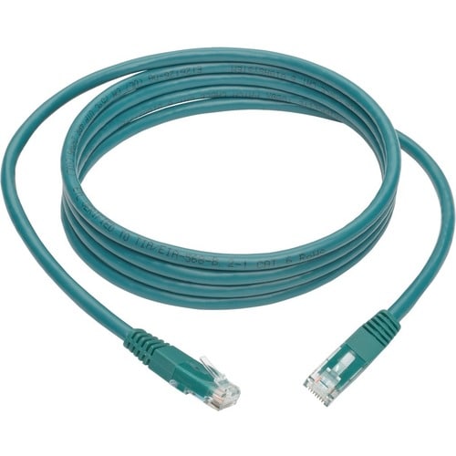 Cable de conexión moldeado Gigabit Cat6 de Tripp Lite by Eaton (RJ45 M/M), verde,
