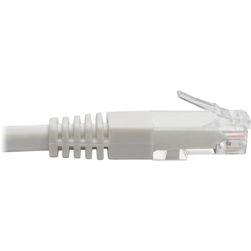 Câble de raccordement moulé Gigabit Cat6 Tripp Lite par Eaton (RJ45 M/M), blanc,
