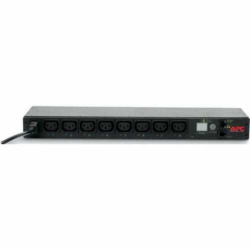 PDU de rack APC by Schneider Electric, conmutada, 1U, 12 A/208 V, 10 A/230 V,