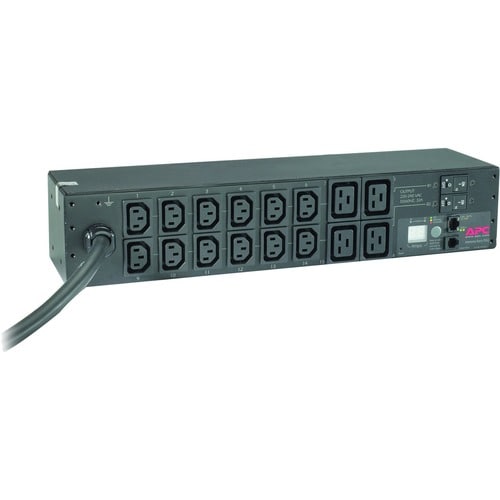 PDU para rack APC by Schneider Electric, con medidor, 2U, 32 A, 230 V, (12) C13 y