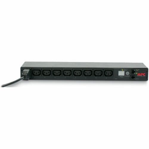 Unité de distribution d'alimentation en rack APC by Schneider Electric, commutée, 1U, 16 A, 208/230 V, (8) C1