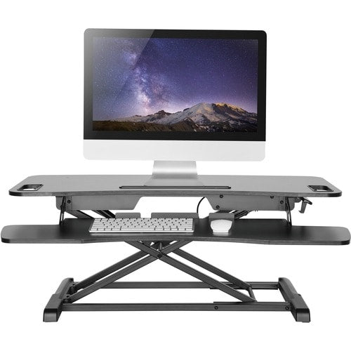 CONVERTISSEUR DE BUREAU ASSIS-DEBOUT, SUPPORT DE CLAVIER ET DE SOURIS