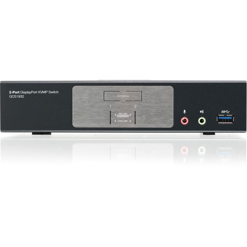 CONMUTADOR KVMP 4K DISPLAYPORT 1.2 CON CONCENTRADOR DE AUDIO USB 3.1 GEN1