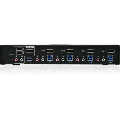 KVMP 4K DISPLAYPORT 1.2 AVEC HUB USB 3.1 GEN 1 INTÉGRÉ.
