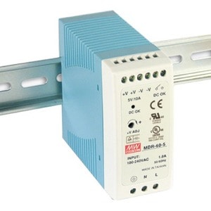 PS DIN SLIM PLASTIQUE 60W 12V