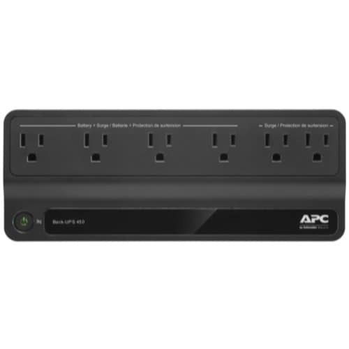 Onduleur APC Back-UPS™ 450 VA/255 W de Schneider Electric - Tour - 8 heures