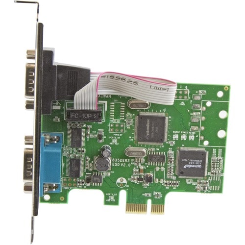 StarTech.com PCI Express Serial Card - 2 port - Dual Channel 16C1050 UART