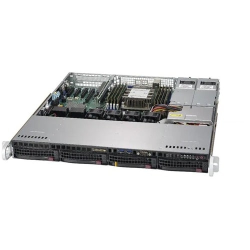Supermicro SuperServer 5019P-MTR Server Barebone System - 1U Rack-moun