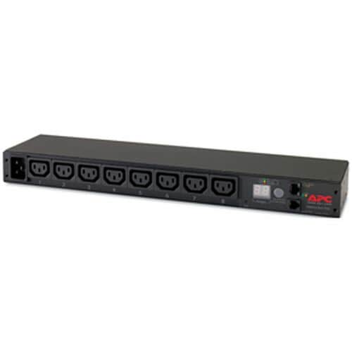 PDU de rack APC by Schneider Electric, con medidor, 1U, 16 A, 208/230 V, (8) C1