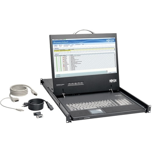 Consola para montaje en rack 1U de Tripp Lite by Eaton - 1 computadora