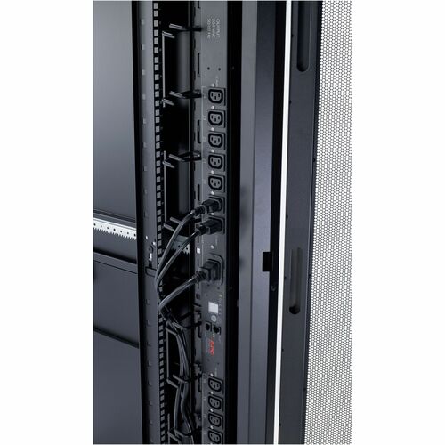 Unité de distribution d'alimentation en rack APC by Schneider Electric, commutée, zéro unité, 12,5 kW, 208 V, (21) C13&