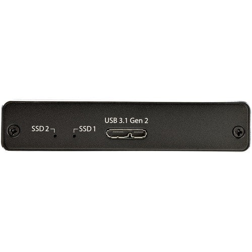 BOÎTIER DOUBLE DISQUE M.2 SATA RAID USB 3.1 GEN 2 USB C / USB A