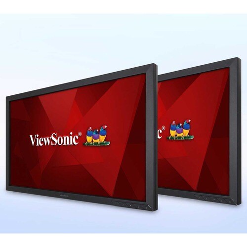 Pantalla LCD de 24 pulgadas, 1920 x 1080, 3000 lúmenes, 1 HDMI, VGA, DP, USB, 22 ms, altavoz, paquete de 2