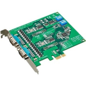 Carte de communication PCI Express RS-232 2 ports B+B SmartWorx avec protection contre les surtensions et isolation