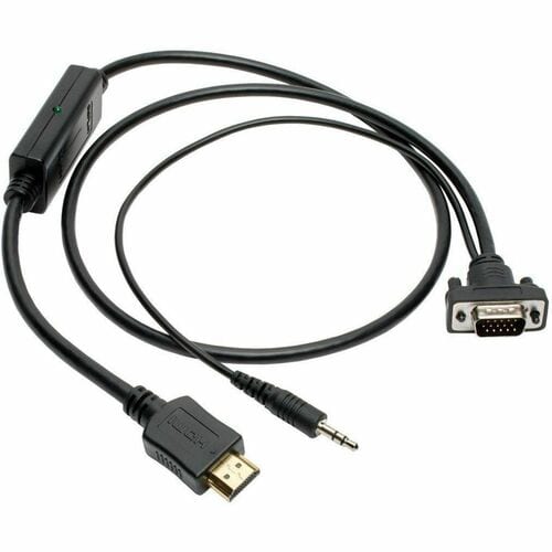 Cable de audio/video HDMI/VGA P566-006-VGA-A de Tripp Lite by Eaton - 1,83 m (6 pies) HDMI/Mini-ph