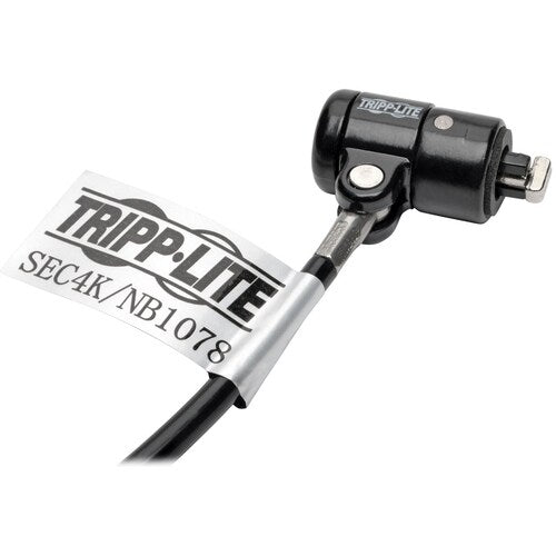 Candado de seguridad con llave para computadora portátil Tripp Lite by Eaton, 4