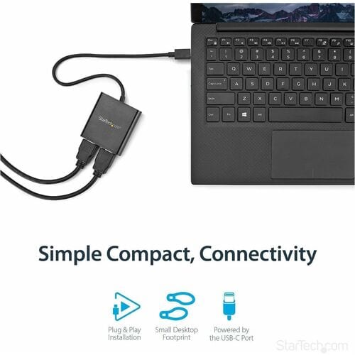 Adaptateur StarTech.com USB-C vers double HDMI