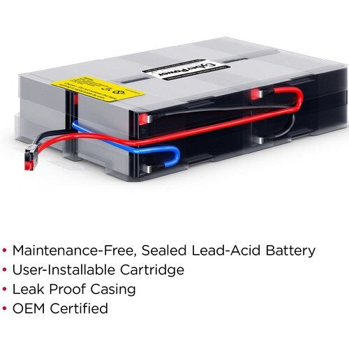 Cyber Power CyberPower RB1270X4F Replacement Battery Cartridge - 4 X 1
