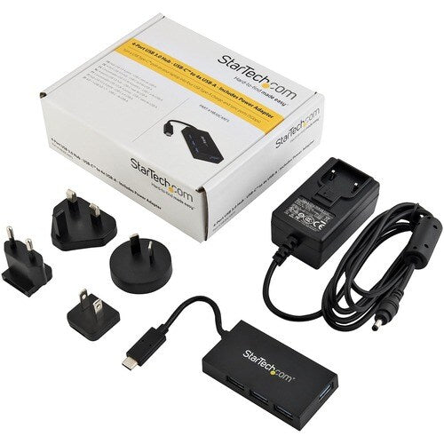 Concentrador USB C de 4 puertos StarTech.com: USB-C a 4 puertos USB