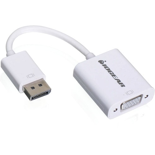 Cable VGA USB de 2 puertos IOGEAR KVM con adaptadores DisplayPort - 2 computadoras - 1 usuario local