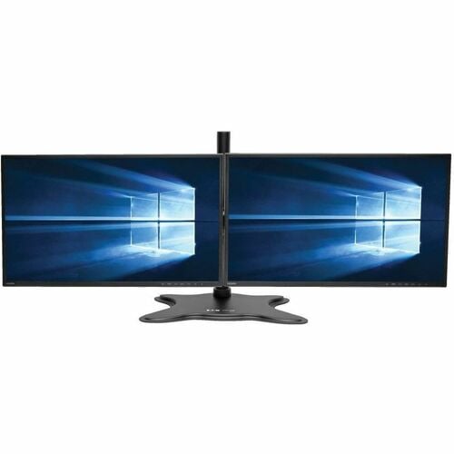 Tripp Lite by Eaton Dual-Monitor Desktop Mount Stand for 13\" to 27\" Flat-Screen Displays
