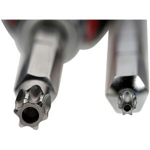 AXIS 4-in-1 Security Screwdriver Kit - Stainless Steel, Chrome Vanadium - Non-sl