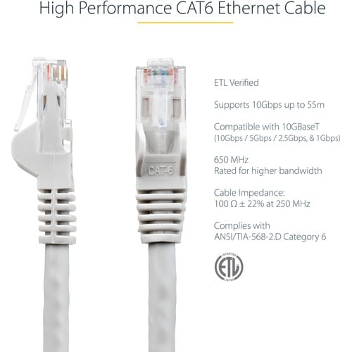 Cable Ethernet CAT6 de 9 metros de StarTech.com