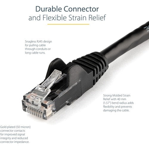 Cable Ethernet CAT6 de 1,2 m de StarTech.com