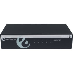 COMMUTATEUR 5 PORTS GIGABIT ETHERNET MÉTAL