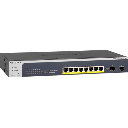 PROSAFE 8PORTS INTELLIGENTS GÉRÉS 10/100/1000 2 PORTS SFP ENET STDALN