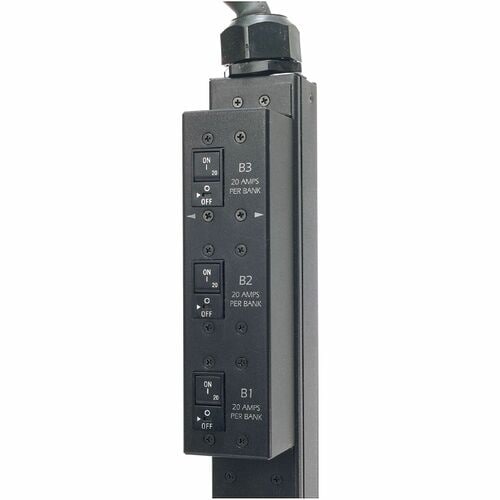 Unité de distribution d'alimentation en rack APC by Schneider Electric, commutée, zéro U, 12,5 kW, 208 V, (21) C