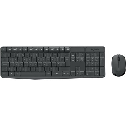 Ensemble clavier et souris sans fil Logitech MK235 pour Windows, 2,4 GHz