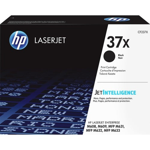 CARTUCHO DE TÓNER LASERJET NEGRO 37X, RENDIMIENTO DE 25.000 PÁGINAS