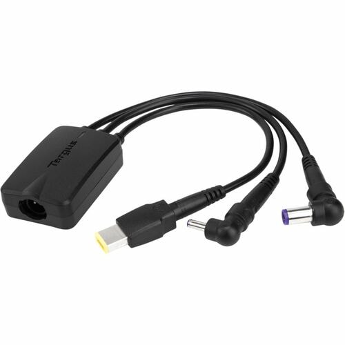 Cable de alimentación de CC Hydra de 3 pines y 3 vías de Targus