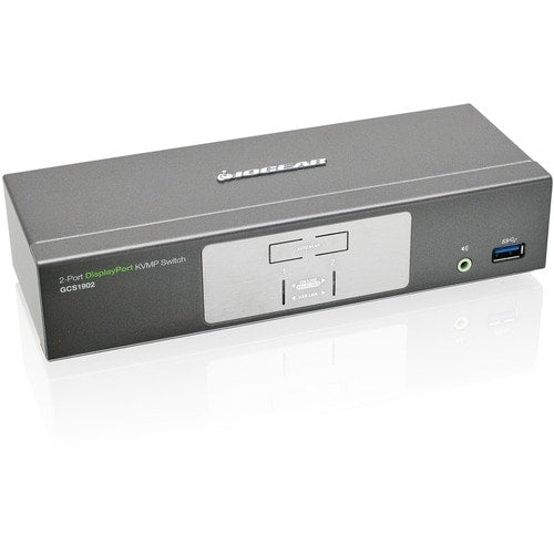 PANTALLA KVMP DE 2 PUERTOS CON CONCENTRADOR DE AUDIO USB 3.0