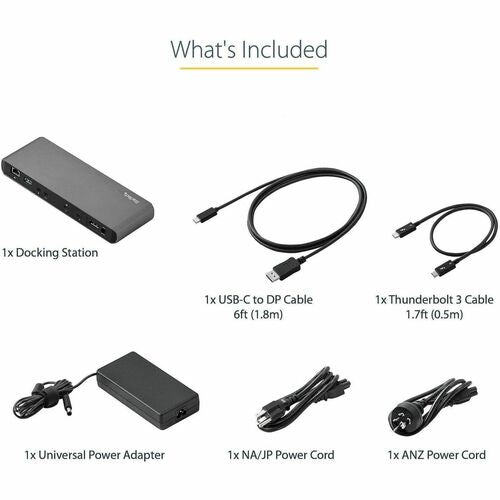 Base de conexión Thunderbolt 3 de StarTech.com
