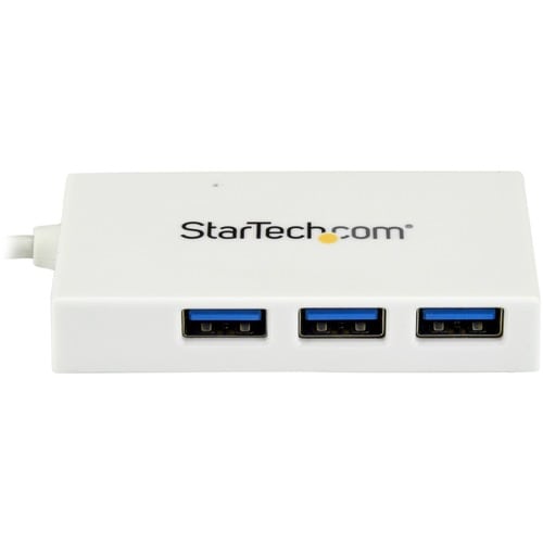 Concentrador USB C de 4 puertos StarTech.com con 1 USB-C y 3 USB-A (SuperSpeed 5 Gbps)