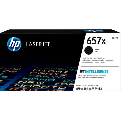 657X BLACK CONTRACT LASERJET TONER CARTRIDGE