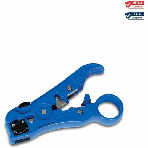 Herramienta universal de pelado y corte TRENDnet, RG59/6/11/7, UTP, STP, CAT5, 4P/6