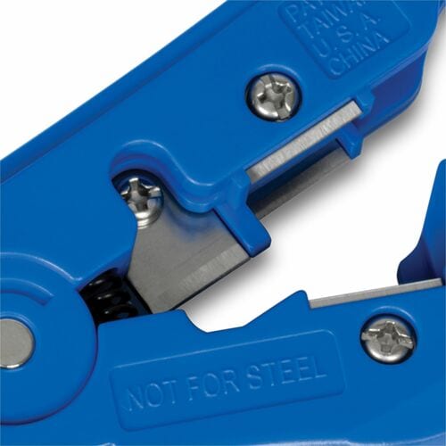 Herramienta universal de pelado y corte TRENDnet, RG59/6/11/7, UTP, STP, CAT5, 4P/6P/8P, plana