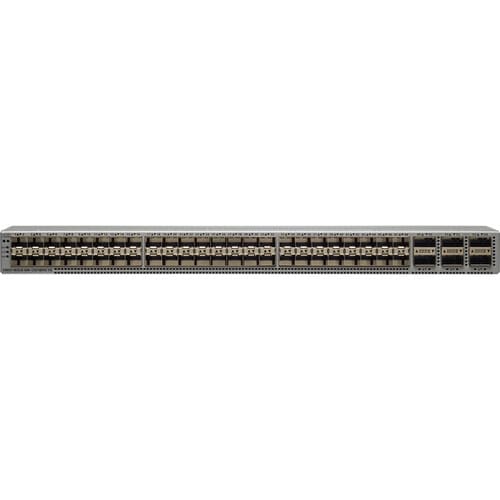 NEXUS 9300 con 48 puertos 1/10/25 G y 6 puertos 40/100 G MACSEC