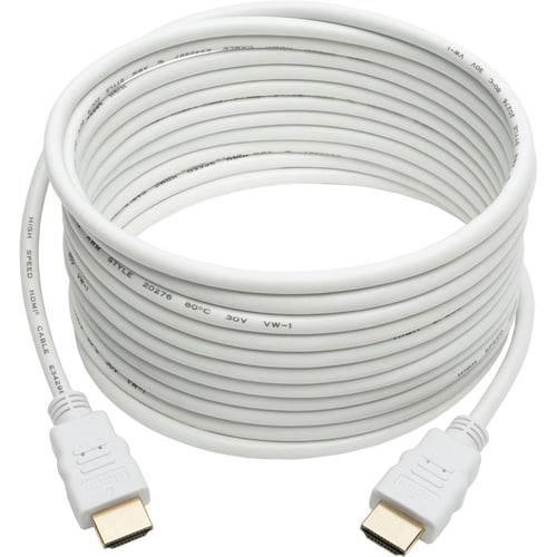 Tripp Lite by Eaton P568-016-WH High-Speed HDMI 4K Cable (M/M), White, 16 ft. - 16.1 ft (4