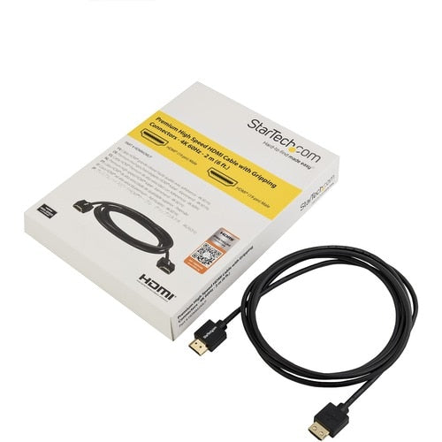 StarTech.com 6.6ft (2m) Slim HDMI 2.0 Cable
