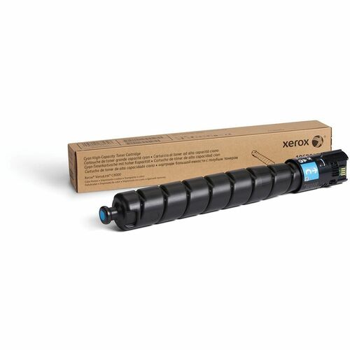 Cartouche de toner laser haute capacité d'origine Xerox - Cyan - 1 E