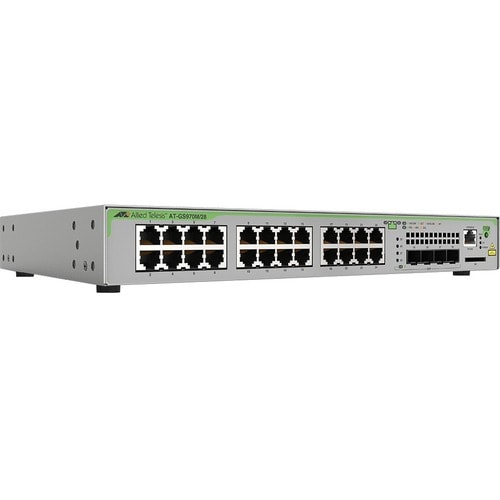 L2+ MNGD 24 X 10/100/1000MBPS 4 X SFP UPLINK SLOTS 1 FIXE AC PWR