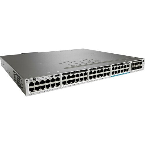 CATALYST 3850 48PORT 12MGIG 36 GIG UPOE LAN BASE REMANUFACTURED