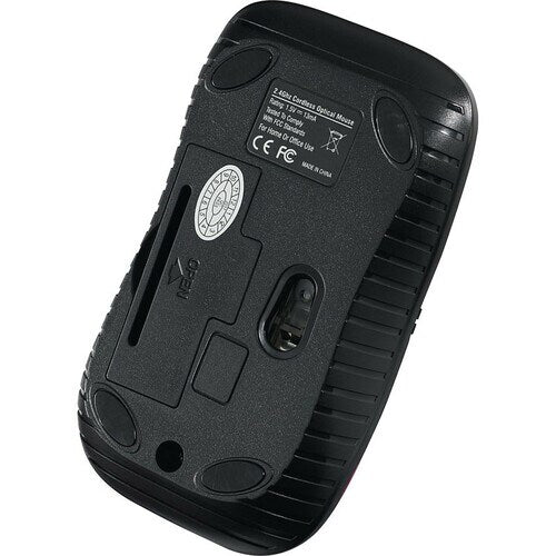 Verbatim Wireless Notebook Optical Mouse, Commuter Series - Matte Red - Optical