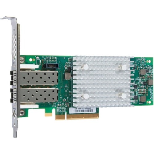 Carte réseau FIBRE CHANNEL SFP+ 2 ports THINKSYSTEM QLOGIC QLE2742 PCIE 32 Go NC/NR